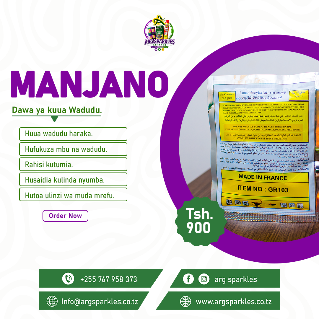 Bango la bidhaa za ARG Sparkles — dawa za wadudu, coili za mbu na bei 18