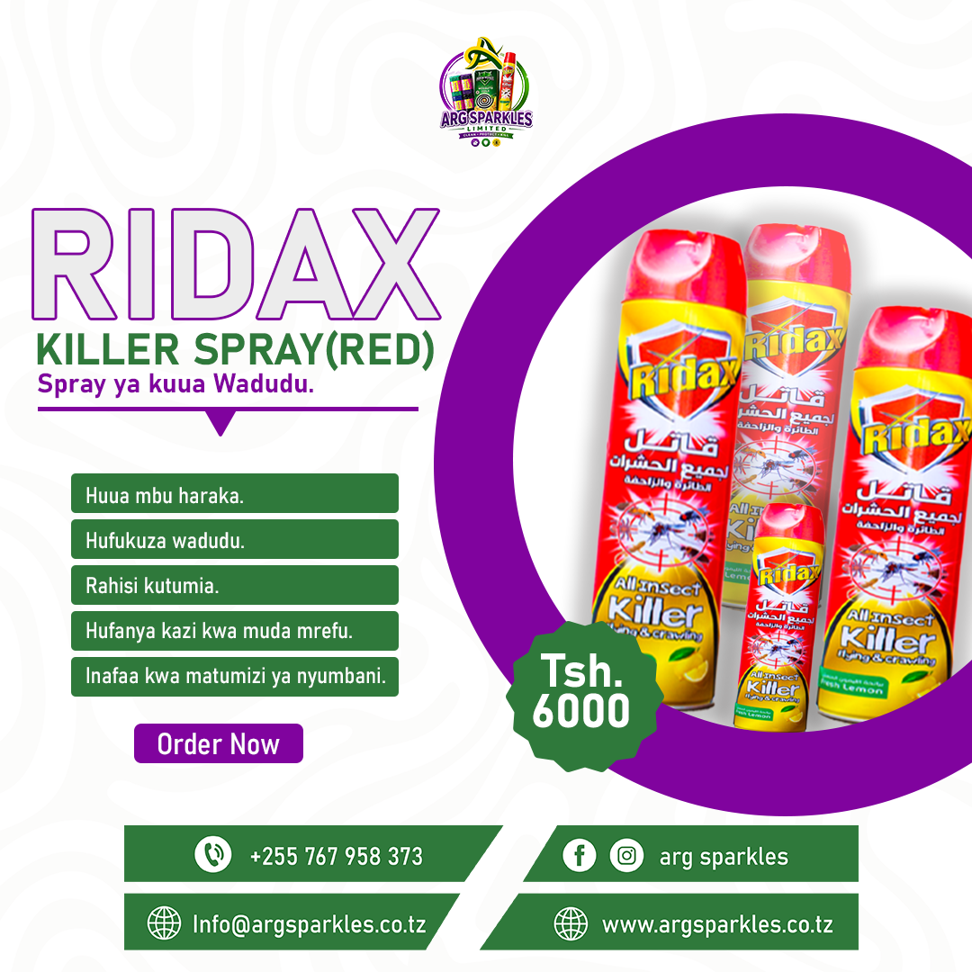 Bango la bidhaa za ARG Sparkles — dawa za wadudu, coili za mbu na bei 1